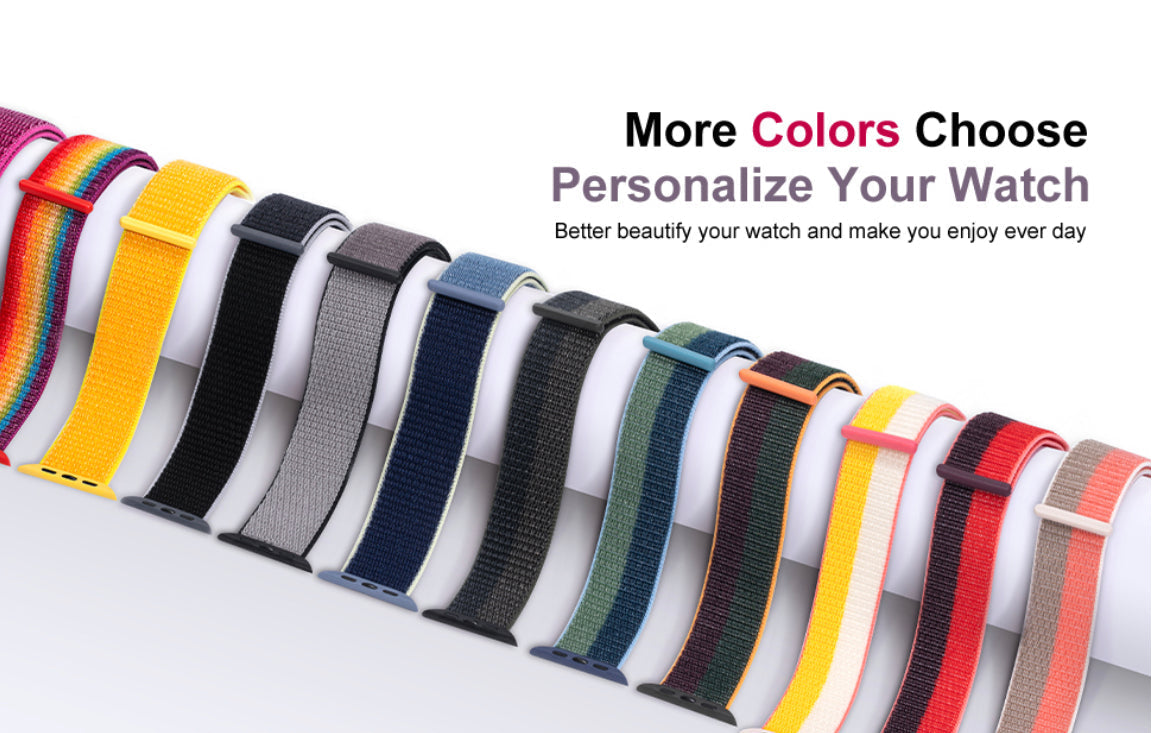 Multicolor Apple Watch Band | Iphone Watch | Super Savings Technologies Multicolor Apple Watch Band | Iphone Watch | Super Savings Technologies